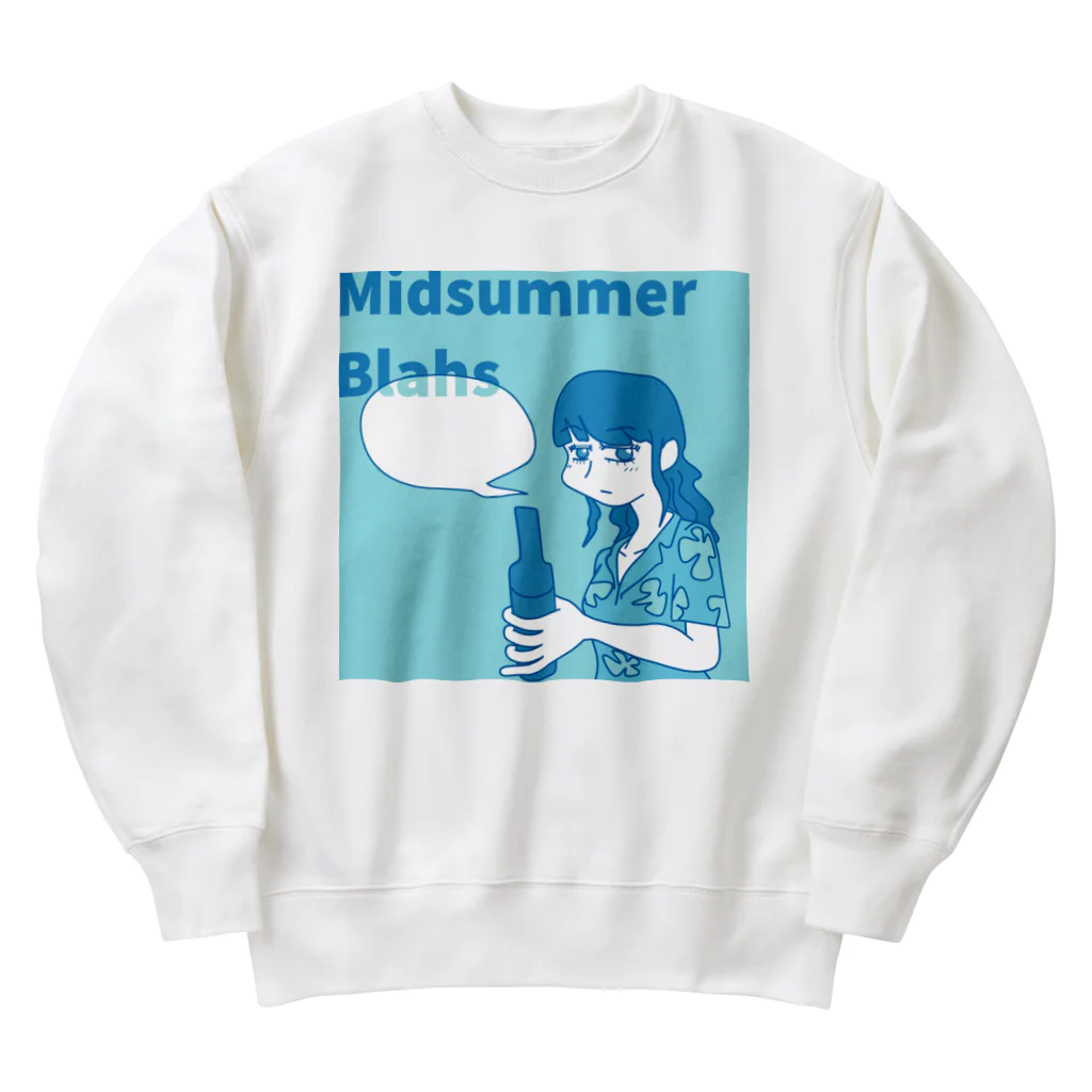 Antslumのビール女性（Midsummer Blahs） ヘビーウェイトスウェット