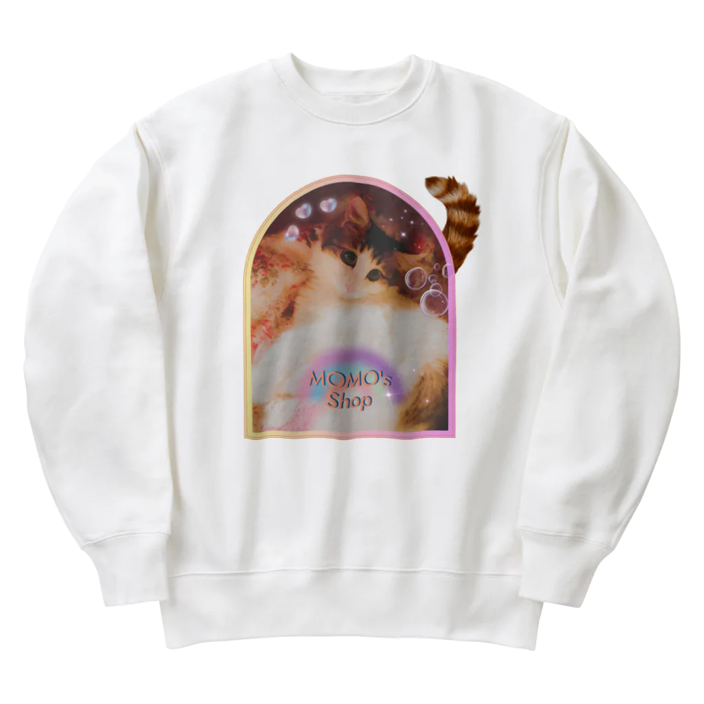 𝙈𝙊𝙈𝙊'𝙨 𝙎𝙝𝙤𝙥の#しっぽ_02 Heavyweight Crew Neck Sweatshirt