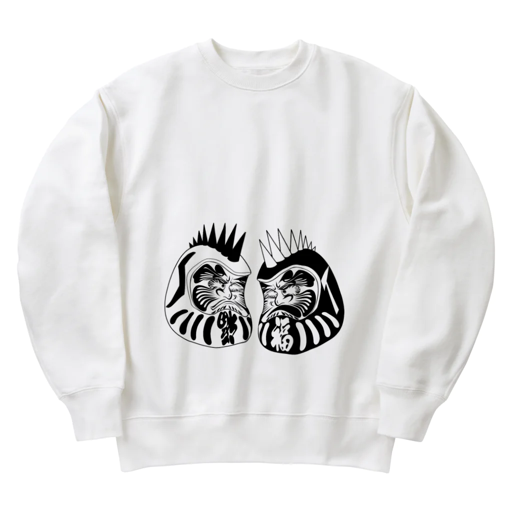 STのモヒカン達磨 Heavyweight Crew Neck Sweatshirt