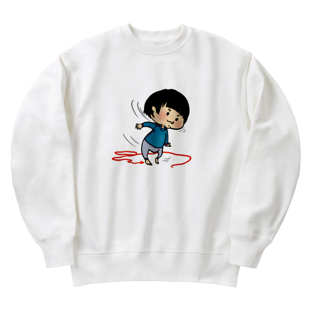 えもと_イラストレーター🌸のソウ太郎 Heavyweight Crew Neck Sweatshirt