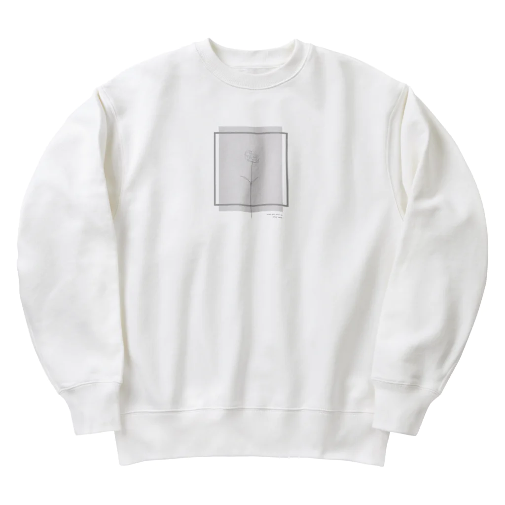 rilybiiの Graypink Carnation . Heavyweight Crew Neck Sweatshirt