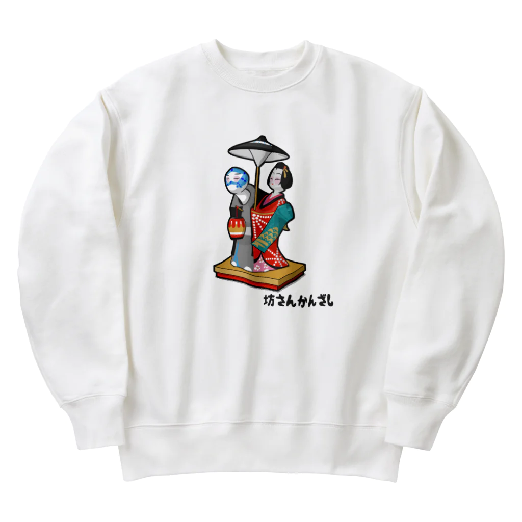 ももよりの坊さんかんざし Heavyweight Crew Neck Sweatshirt