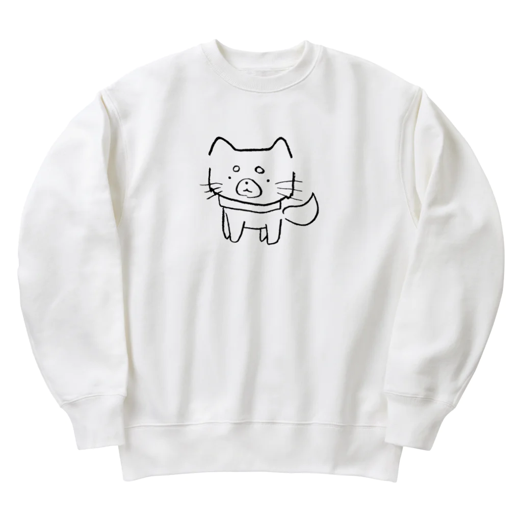 みつまめこshopのまめ Heavyweight Crew Neck Sweatshirt