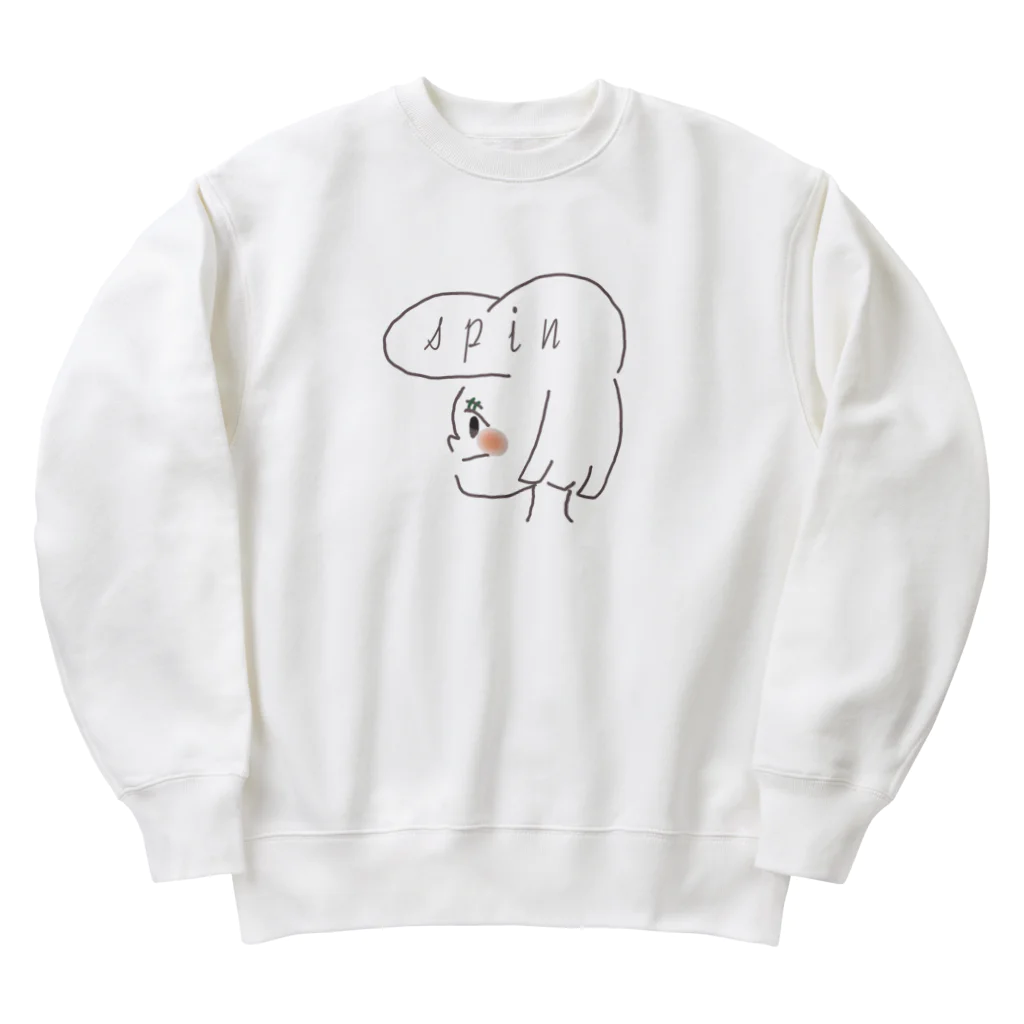 1_12monthsの私の帽子 Heavyweight Crew Neck Sweatshirt