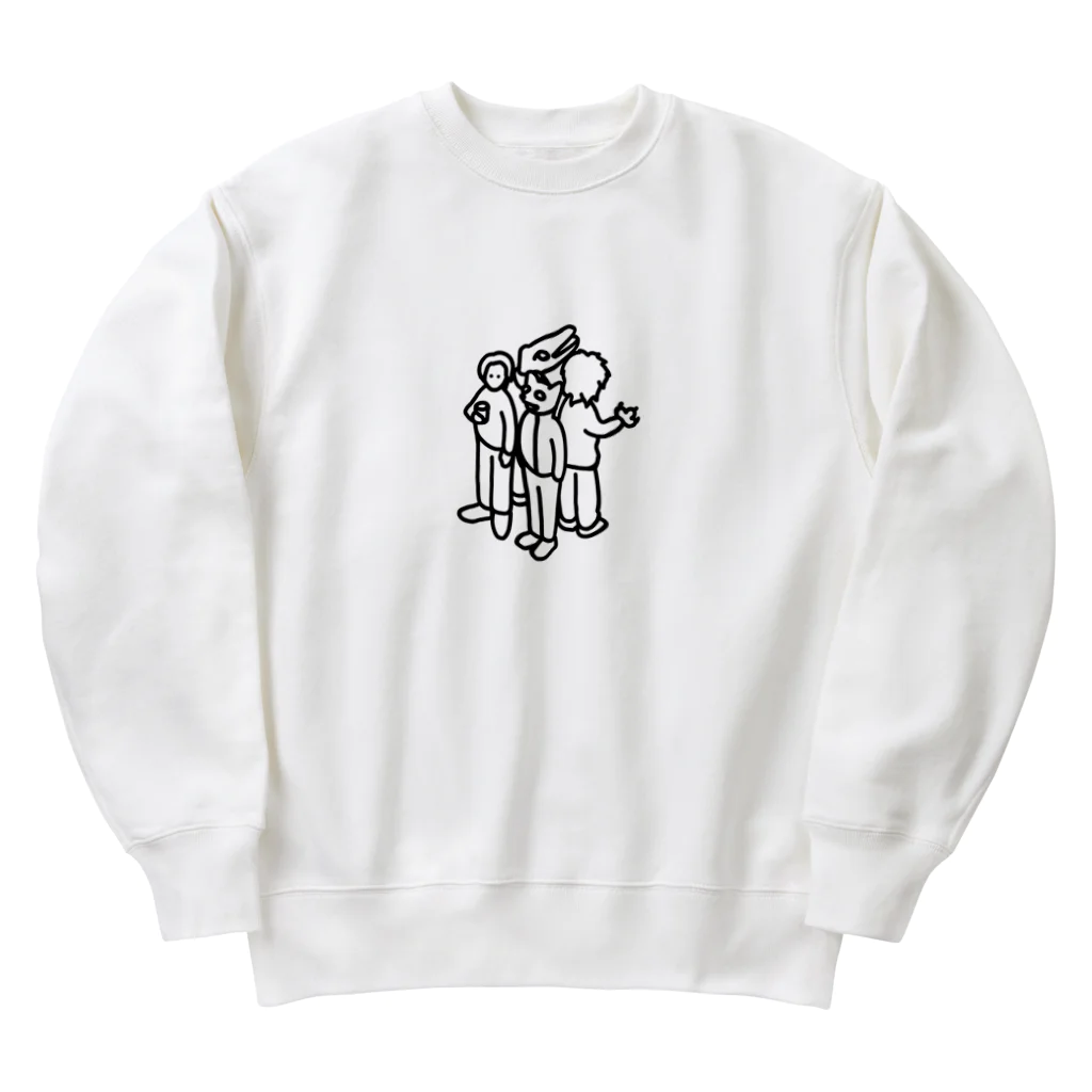 and helloのanimals Heavyweight Crew Neck Sweatshirt