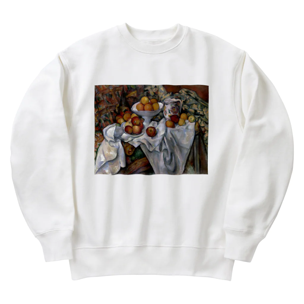 世界美術商店のリンゴとオレンジ / Apples and Oranges Heavyweight Crew Neck Sweatshirt