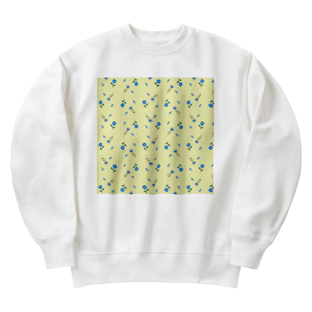 千億のラブリー花柄 Heavyweight Crew Neck Sweatshirt