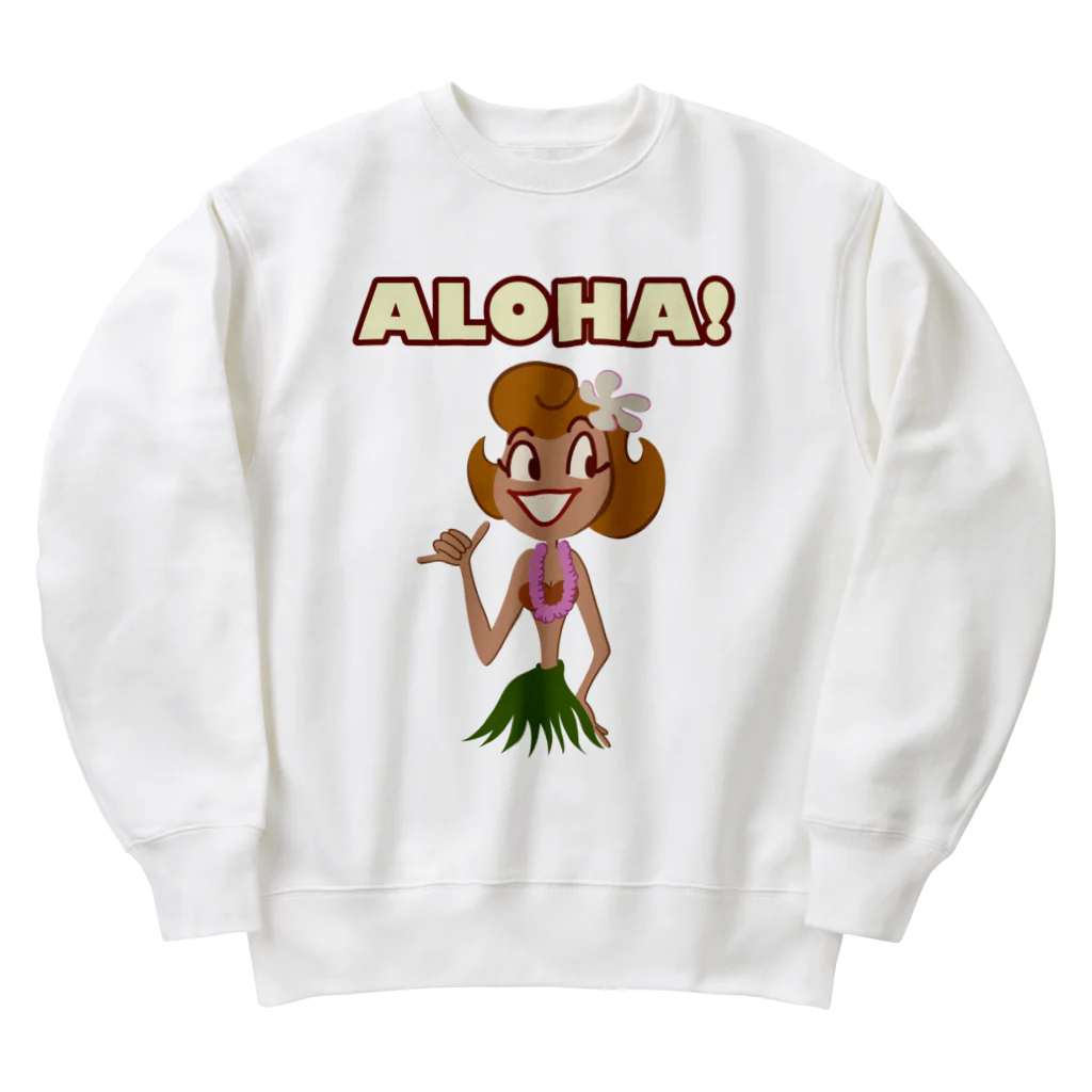 PPBOBBY13のALOHA Hula Girl Heavyweight Crew Neck Sweatshirt