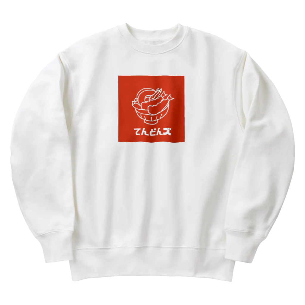 tendon_zuのてんどんズ　赤ロゴ Heavyweight Crew Neck Sweatshirt