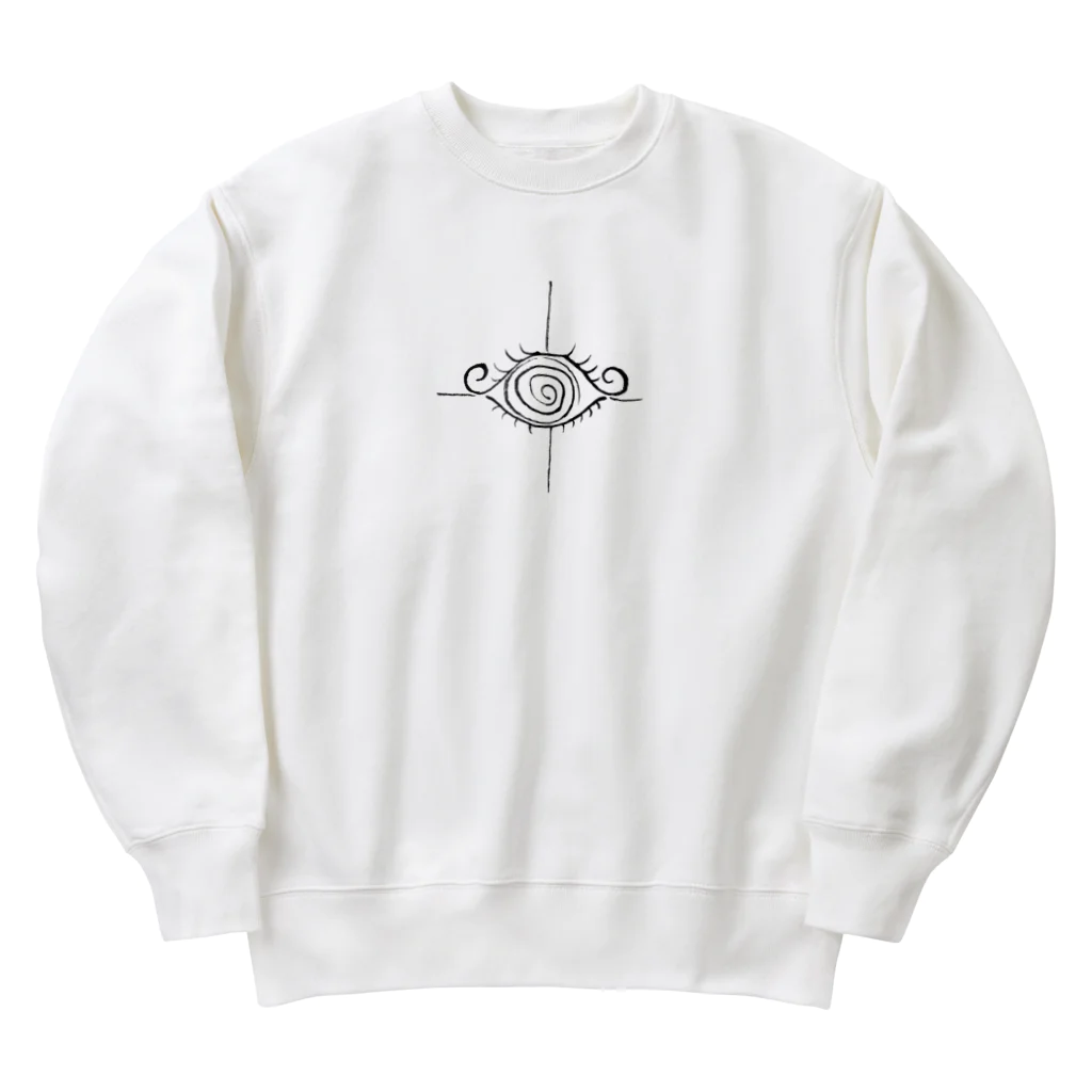 Ocean Gardenの先生ここにも目あるよ Heavyweight Crew Neck Sweatshirt