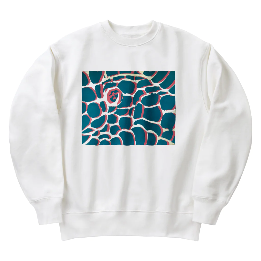 鼻の蛇柄4 Heavyweight Crew Neck Sweatshirt