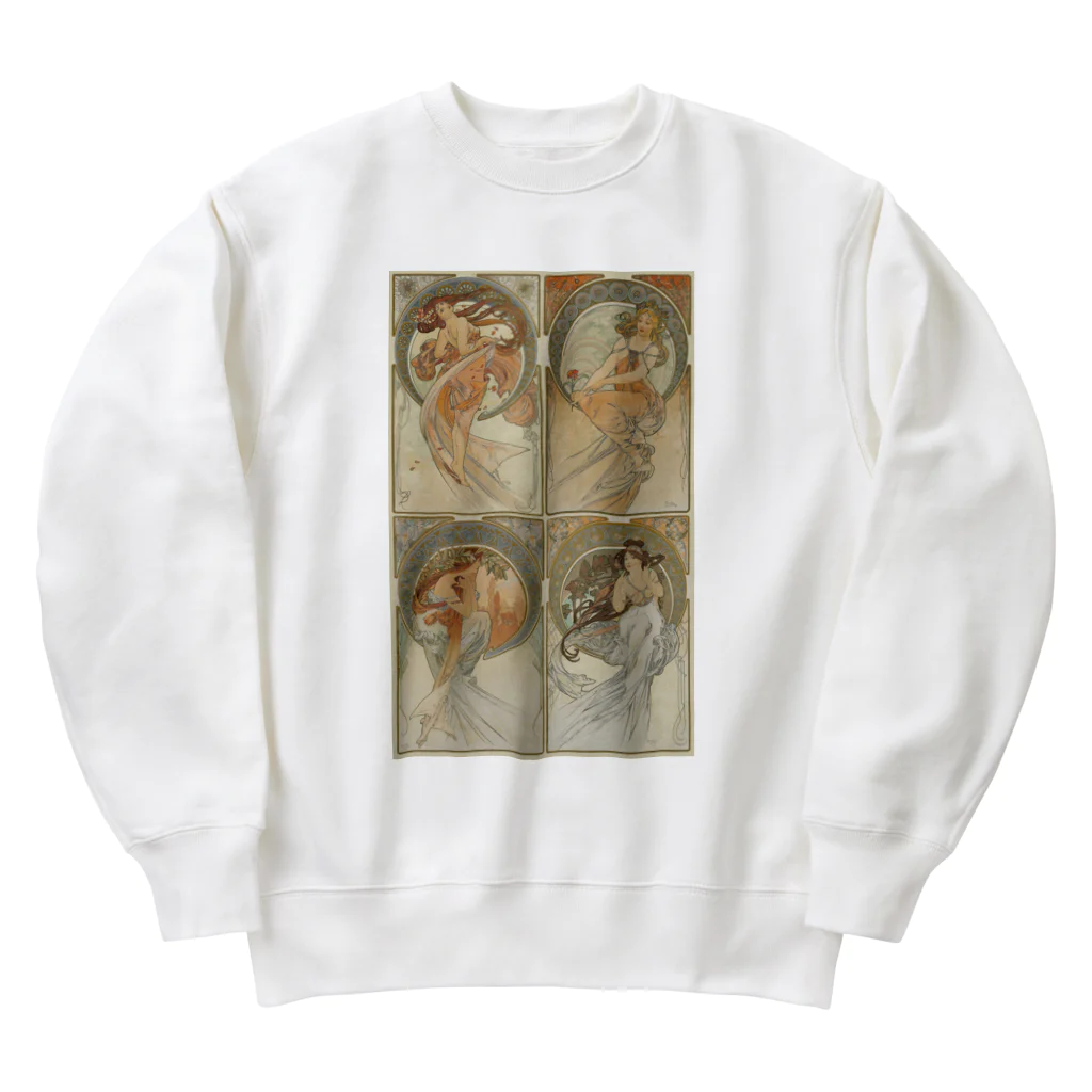 世界美術商店の四芸術 / The Four Arts Heavyweight Crew Neck Sweatshirt