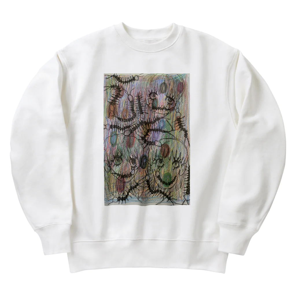 極彩色のメメントモリのMUKADE Heavyweight Crew Neck Sweatshirt