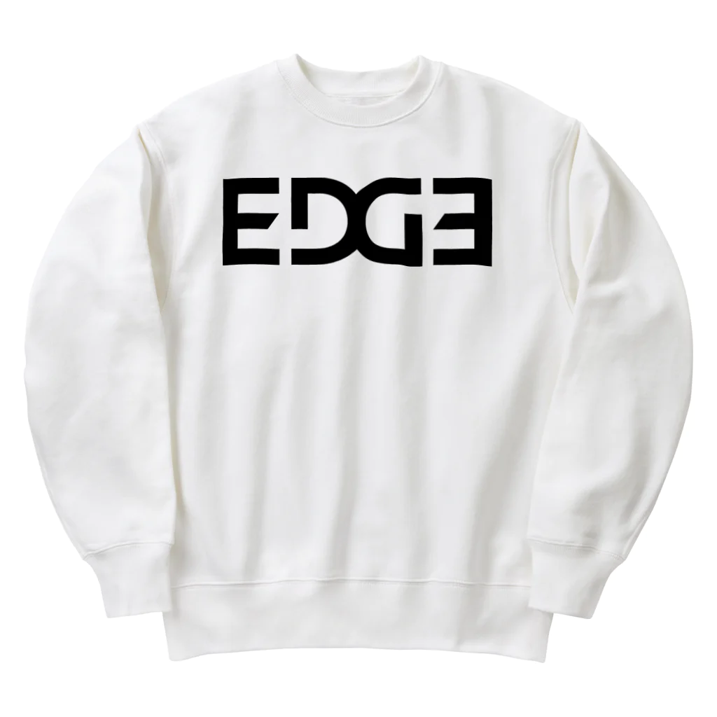 hakonedgeのEDGE(BLACK) ヘビーウェイトスウェット