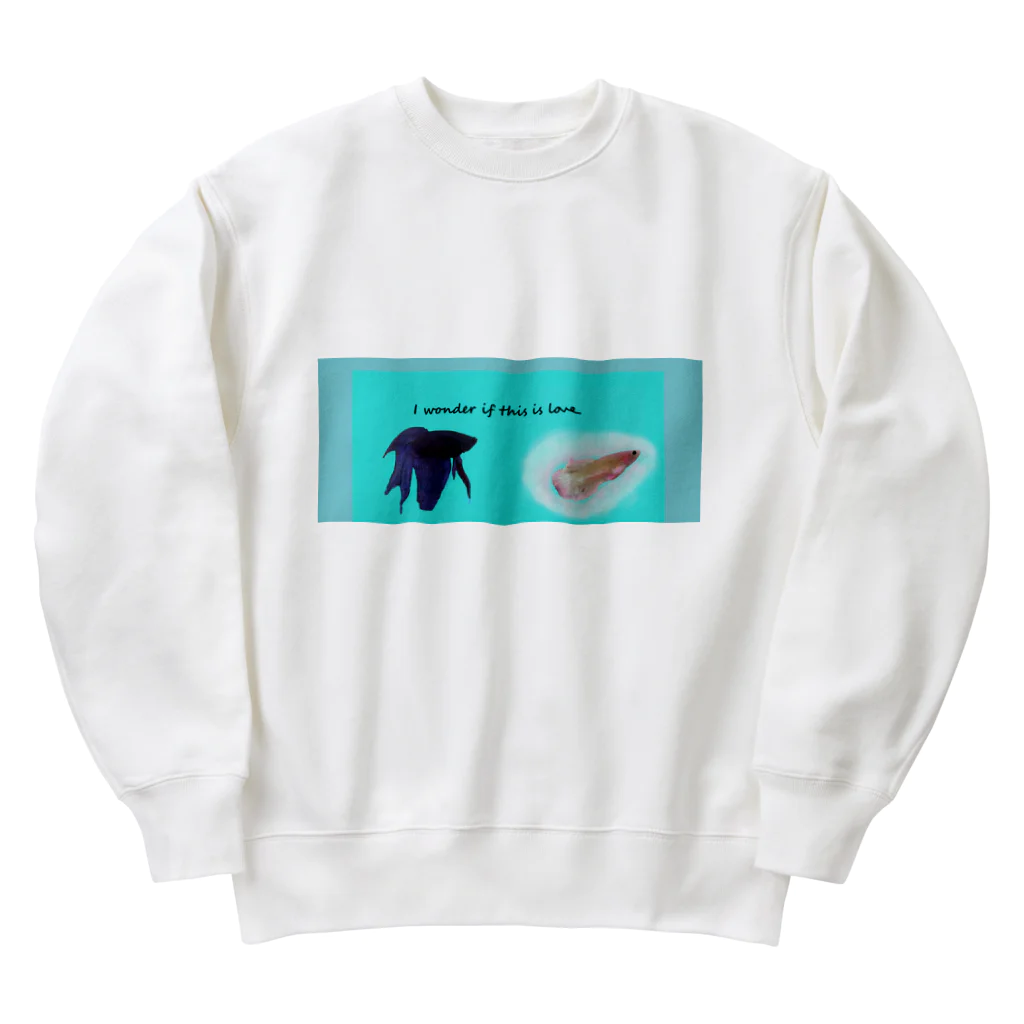 ♡BE HAPPY♡のこれが恋なのか・・・？ Heavyweight Crew Neck Sweatshirt