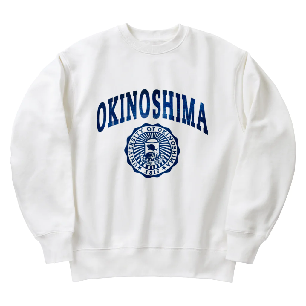 たんたんDESIGNの隠岐の島大学 Heavyweight Crew Neck Sweatshirt