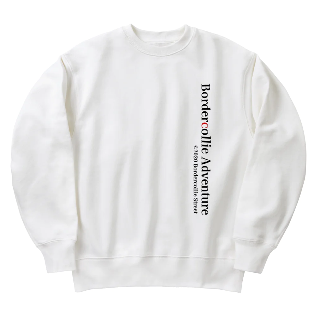 Bordercollie Streetの7 Border Collies-1 Heavyweight Crew Neck Sweatshirt