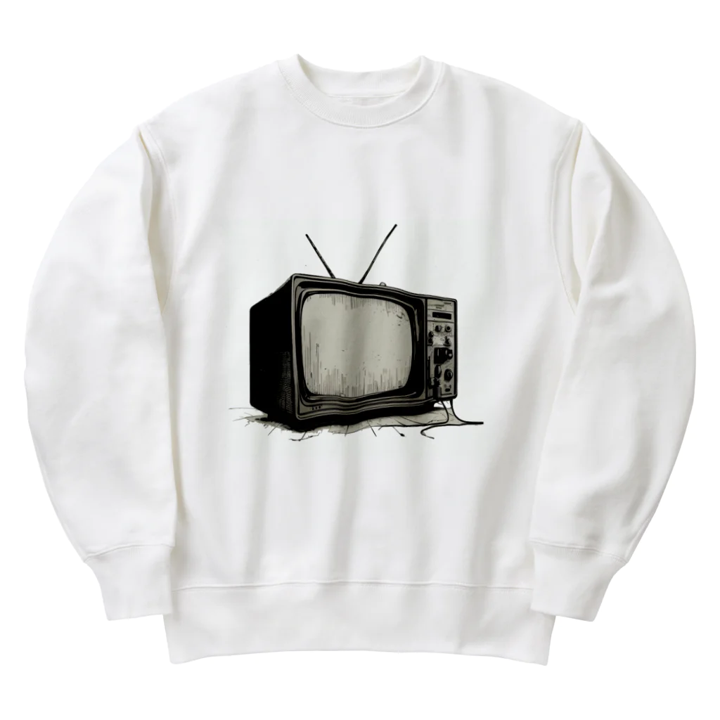 jamfish_goodiesの昭和テレビ Heavyweight Crew Neck Sweatshirt