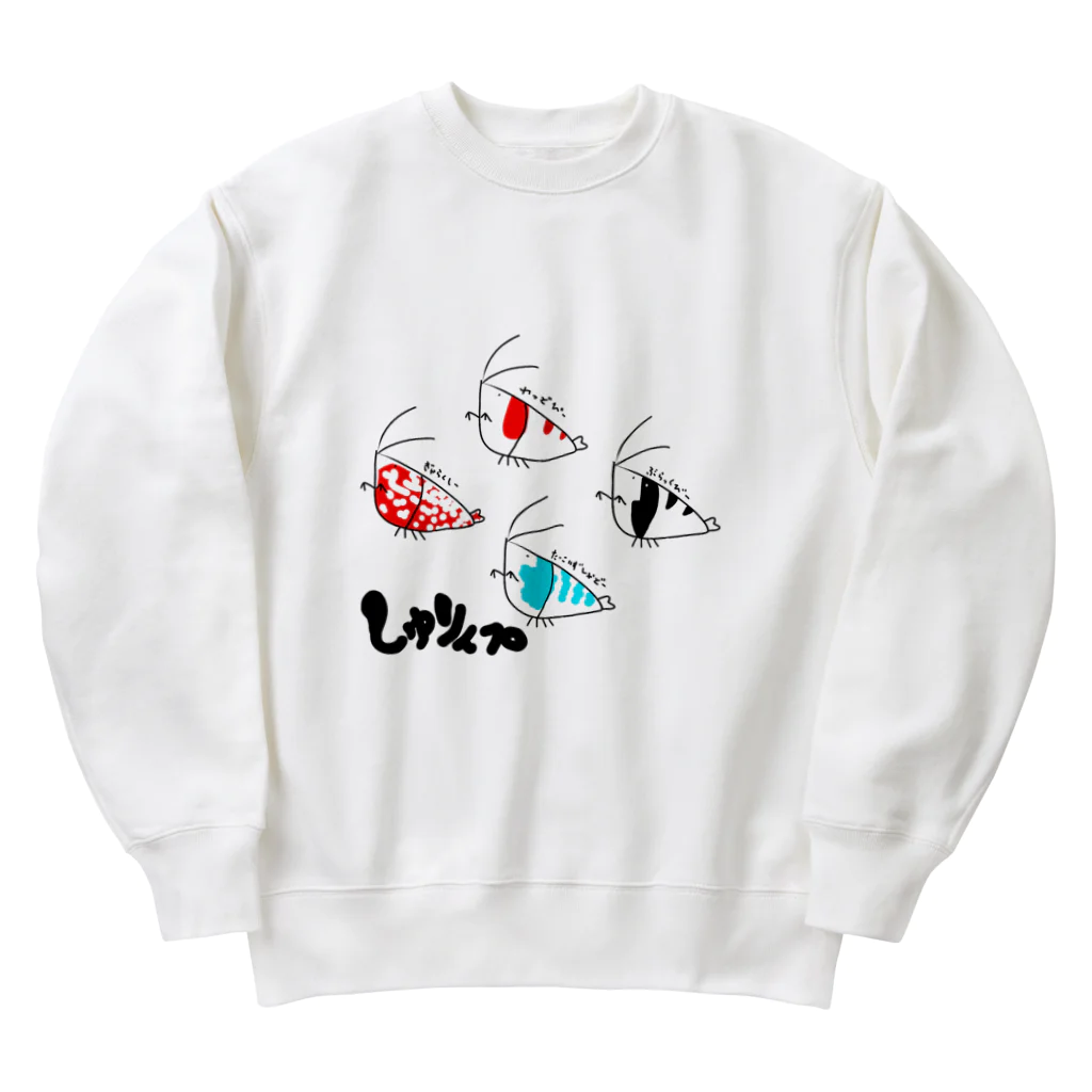 YASUPLANTS&AQUAのしゅりんプ Heavyweight Crew Neck Sweatshirt