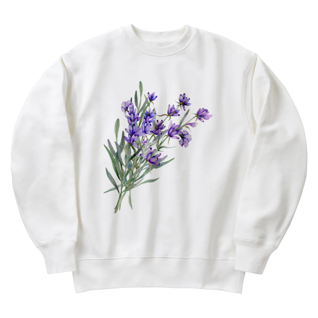 jamfish_goodiesのLAVENDER Heavyweight Crew Neck Sweatshirt