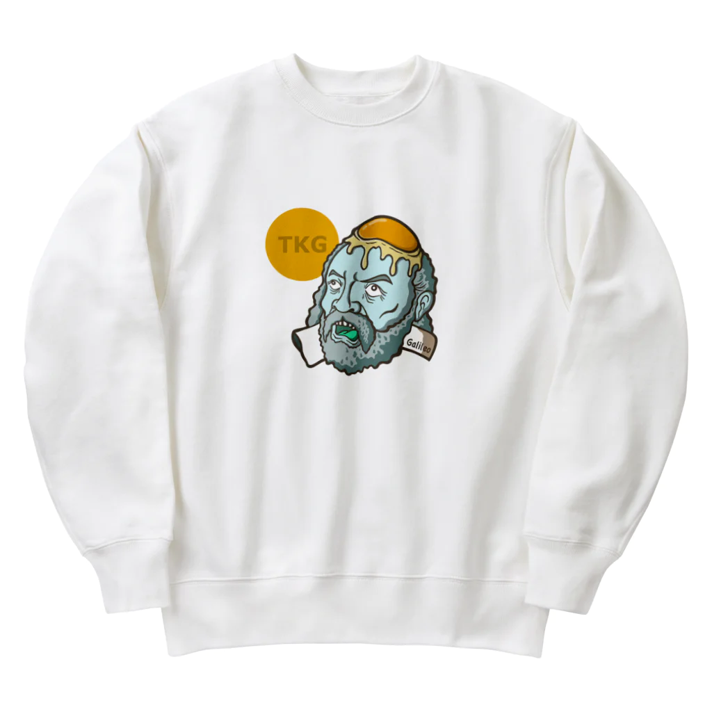 Siderunの館 B2の卵かけガリレオ Heavyweight Crew Neck Sweatshirt