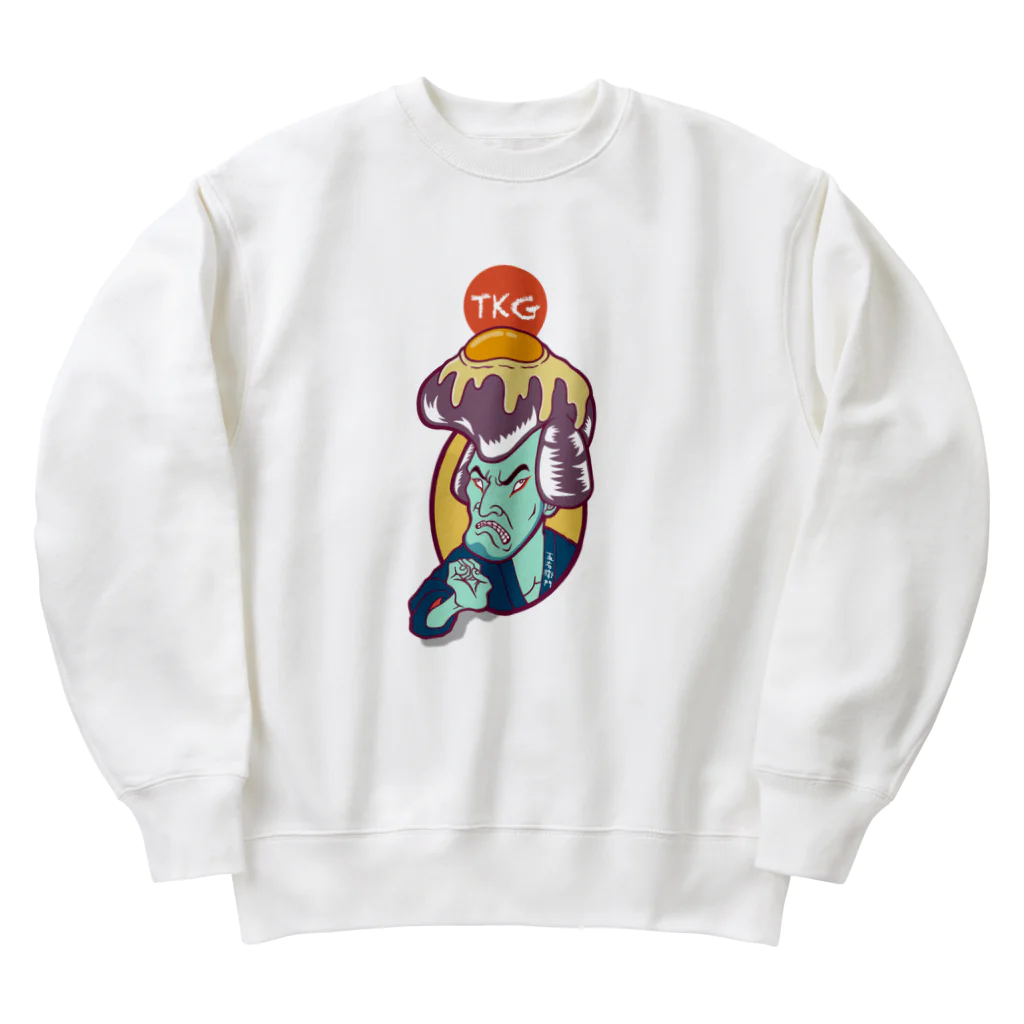 Siderunの館 B2の卵かけ五右衛門 Heavyweight Crew Neck Sweatshirt