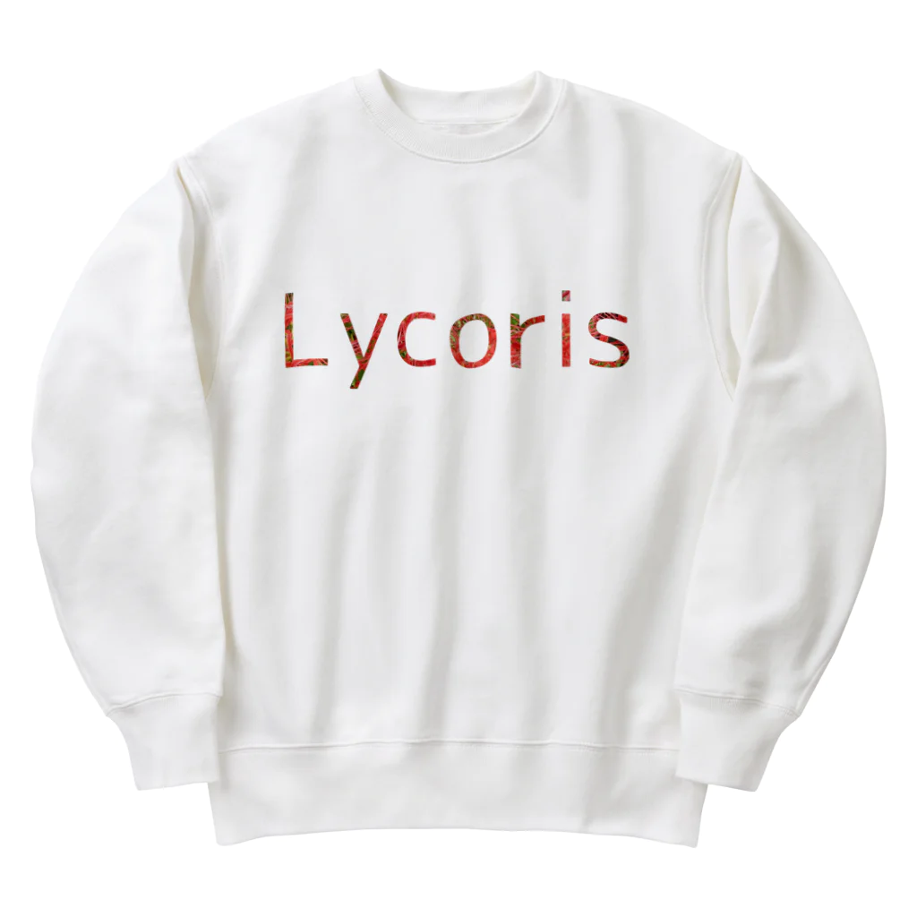 アニマル四字熟語のリコリス　彼岸花　LYCORIS Heavyweight Crew Neck Sweatshirt