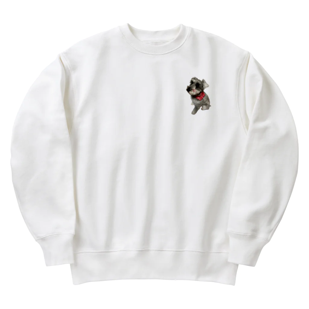 小松菜奈のキスマークのついたシュナウザーシリーズ Heavyweight Crew Neck Sweatshirt