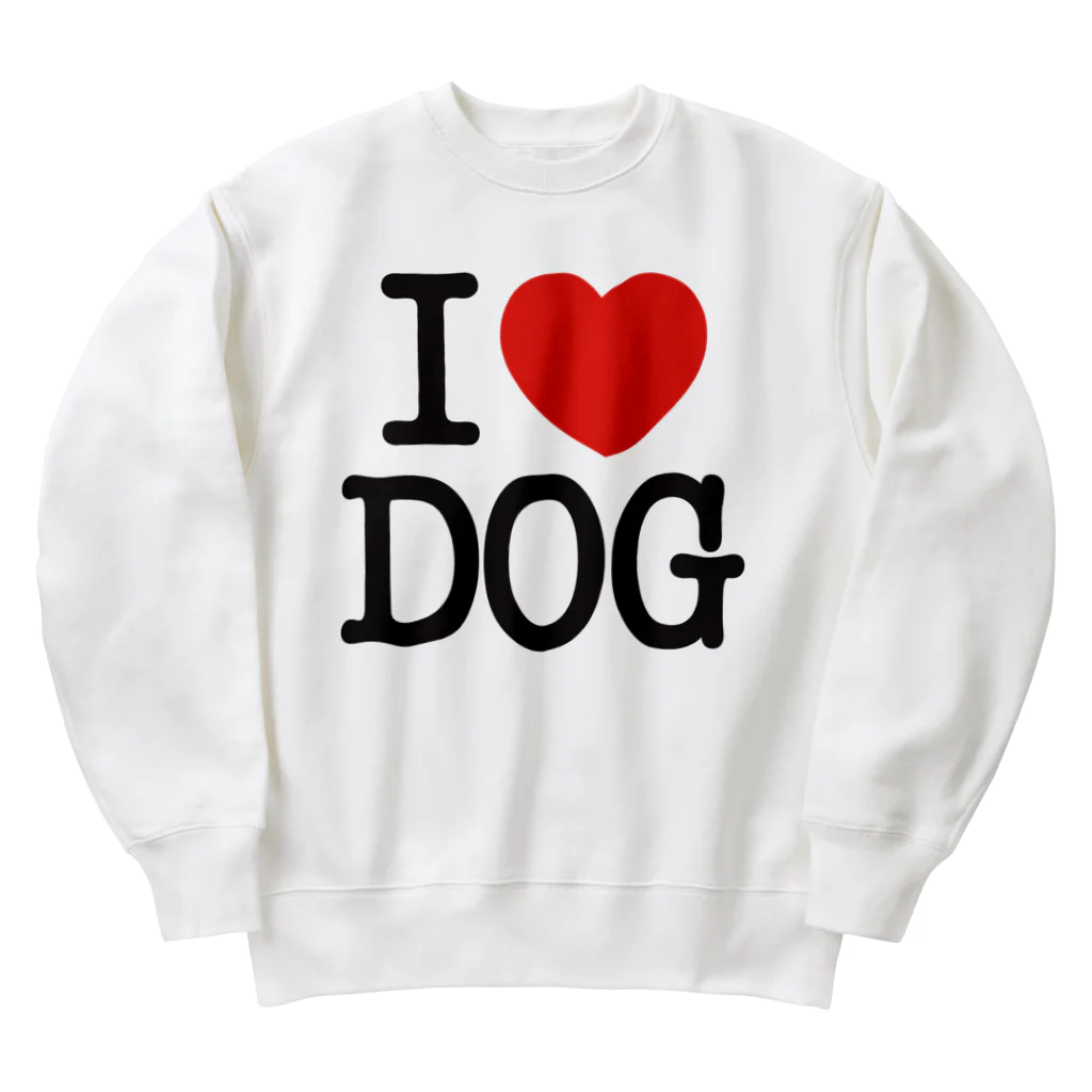 I LOVE SHOPのI LOVE DOG-アイラブドッグ- Heavyweight Crew Neck Sweatshirt