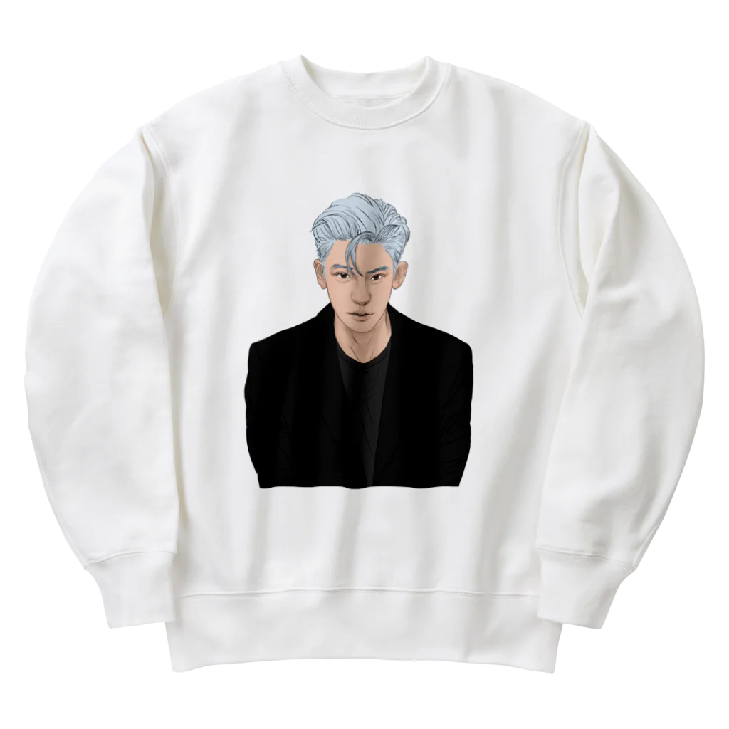 Hoai.art.jpのEXO PARK CHANYEOL fanart  Heavyweight Crew Neck Sweatshirt