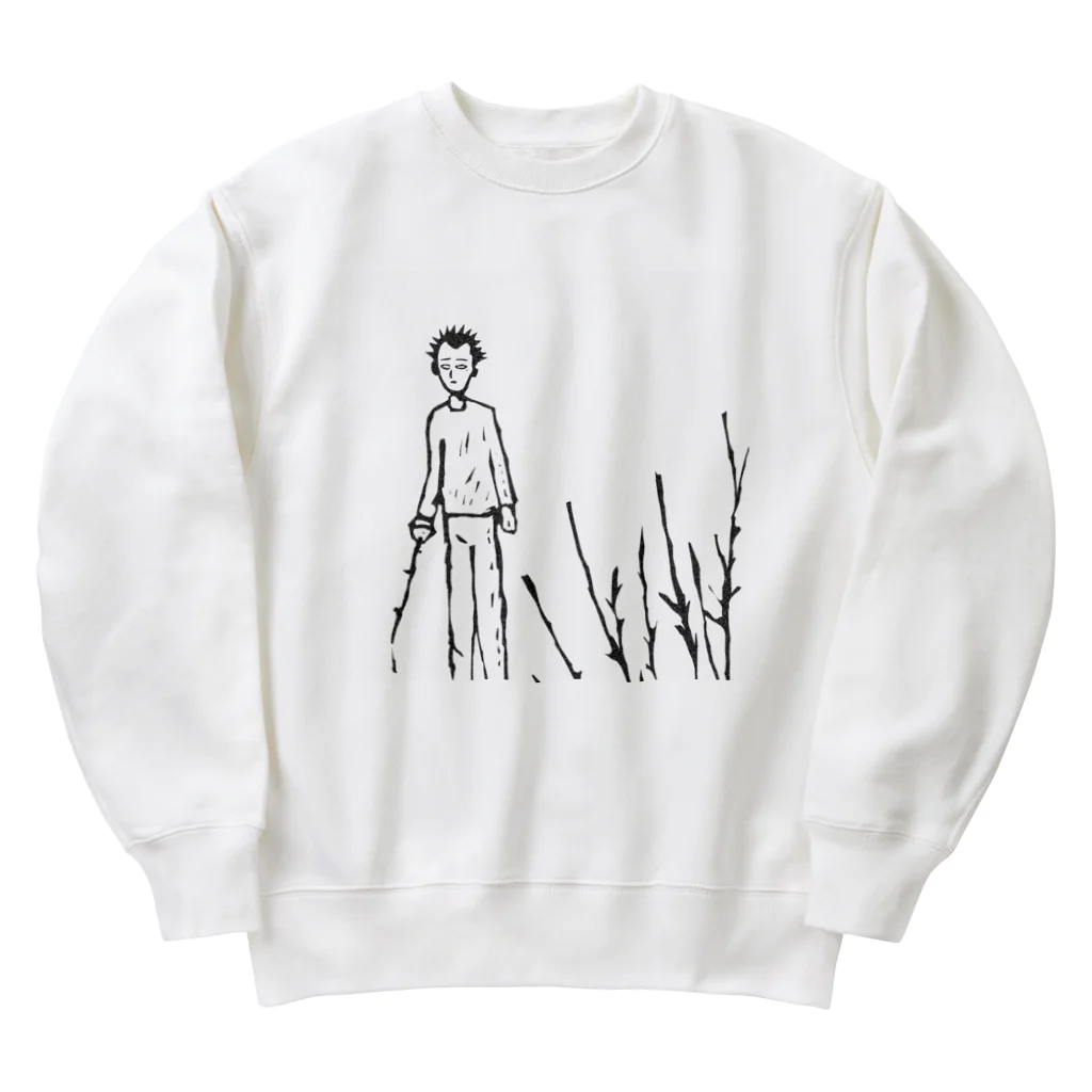 東風の馬鹿な男 Heavyweight Crew Neck Sweatshirt