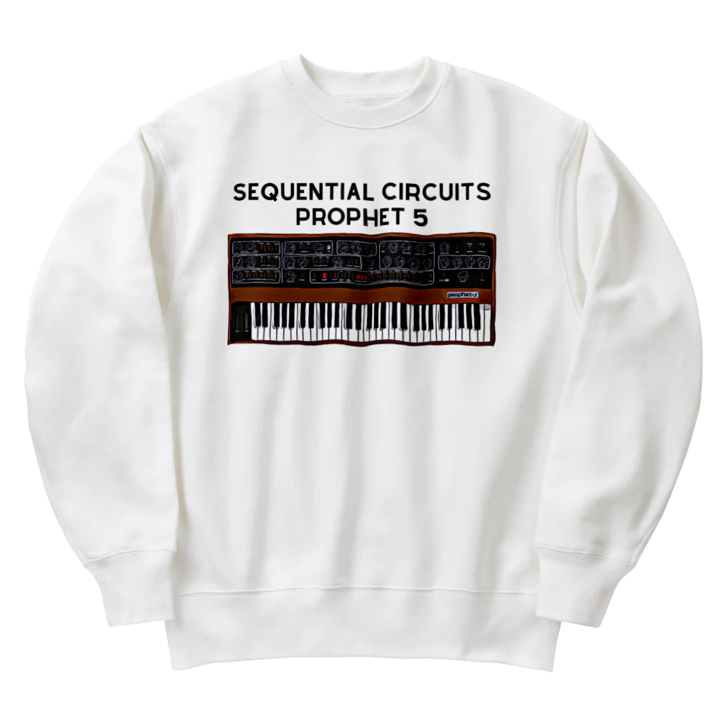 Vintage Synthesizers | aaaaakiiiiiのSequential Circuits Prophet 5 Vintage Synthesizer Heavyweight Crew Neck Sweatshirt