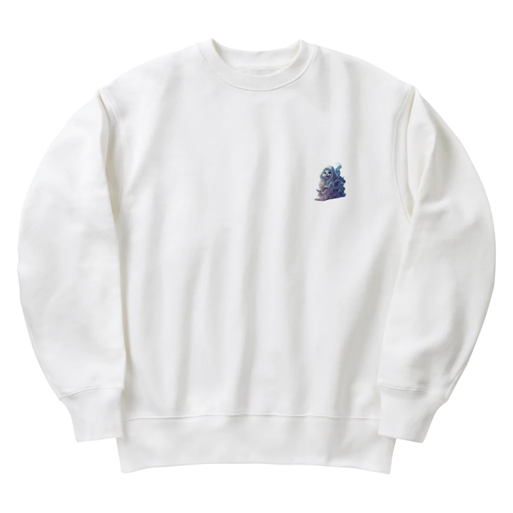 おば犬たちのおば犬 Jr. Heavyweight Crew Neck Sweatshirt