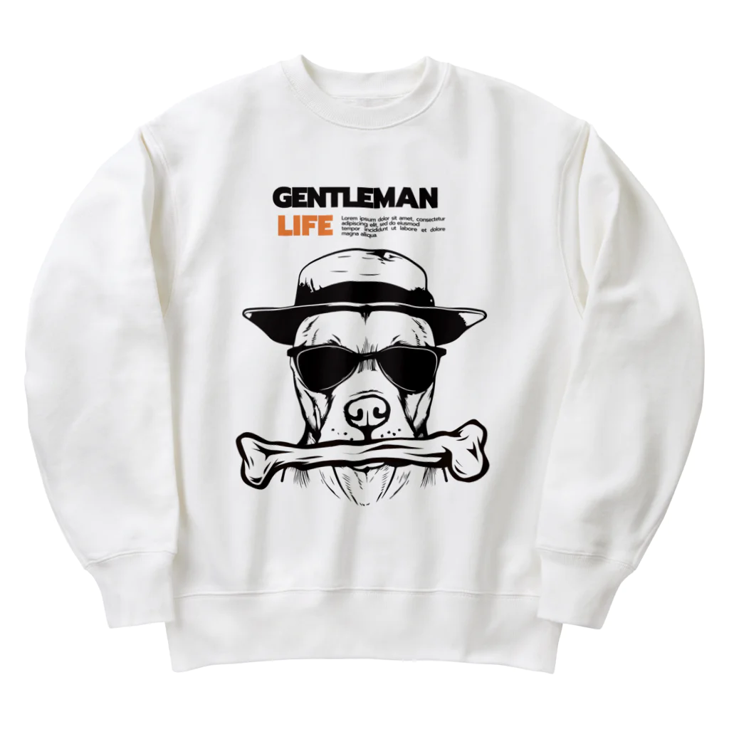 Sky00のワイルドドッグくん2 Heavyweight Crew Neck Sweatshirt