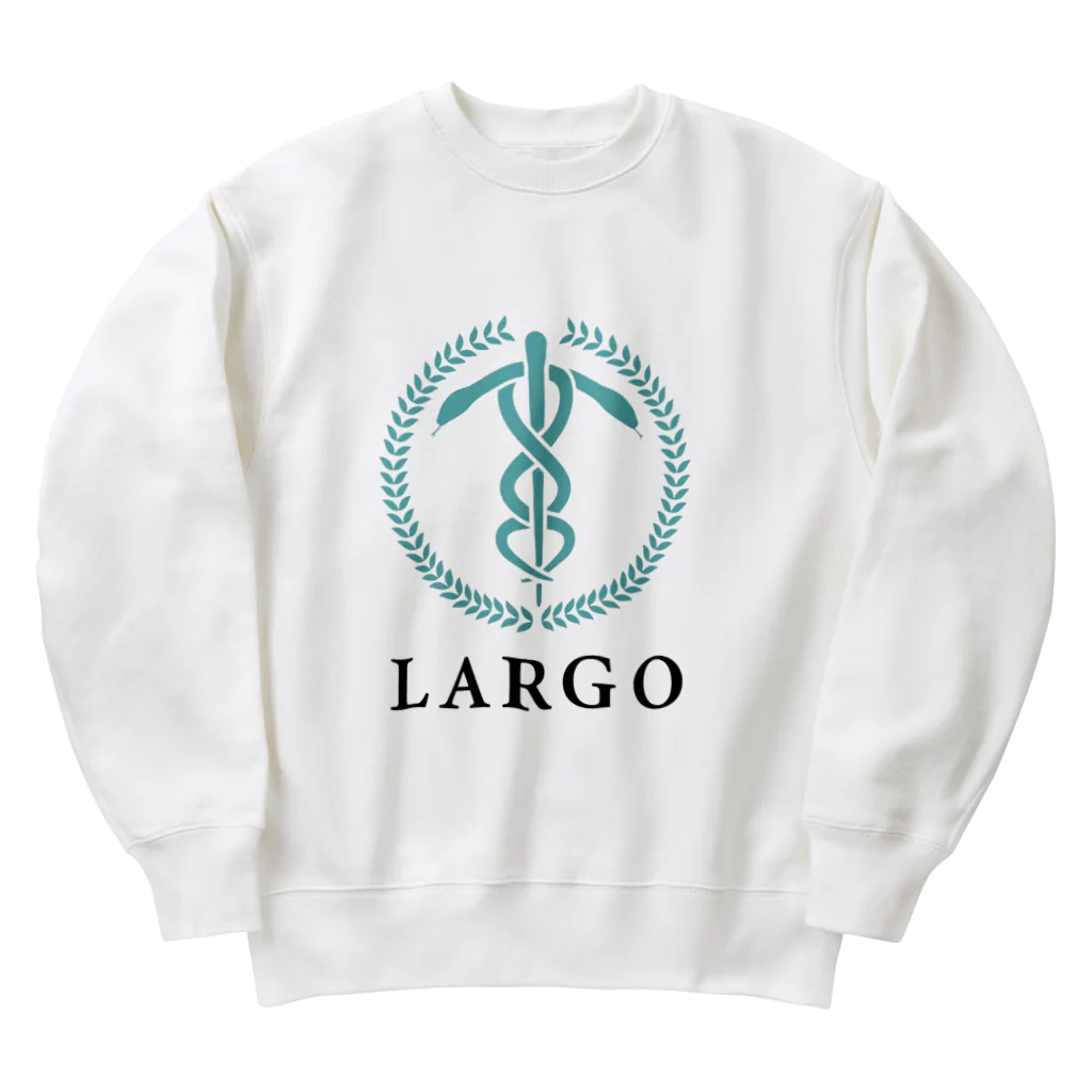 NPO法人LARGOのNPO法人LARGO 公式ロゴアイテム Heavyweight Crew Neck Sweatshirt