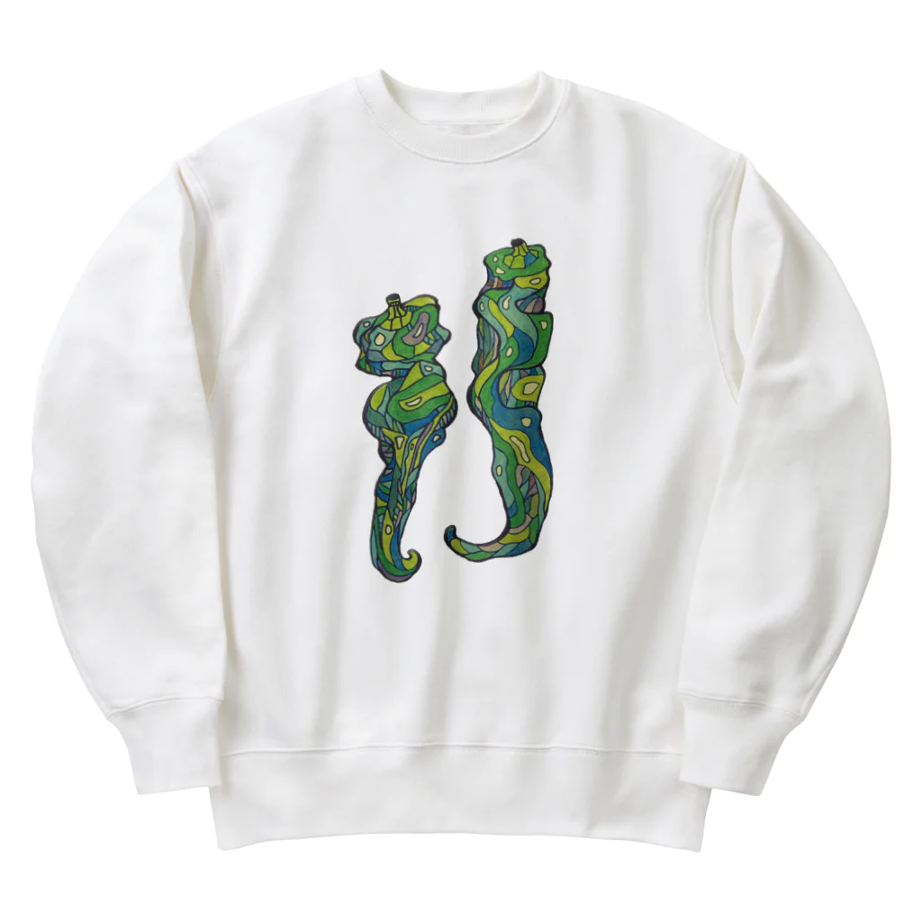 kana’s  collectionsの万願寺トウガラシ Heavyweight Crew Neck Sweatshirt