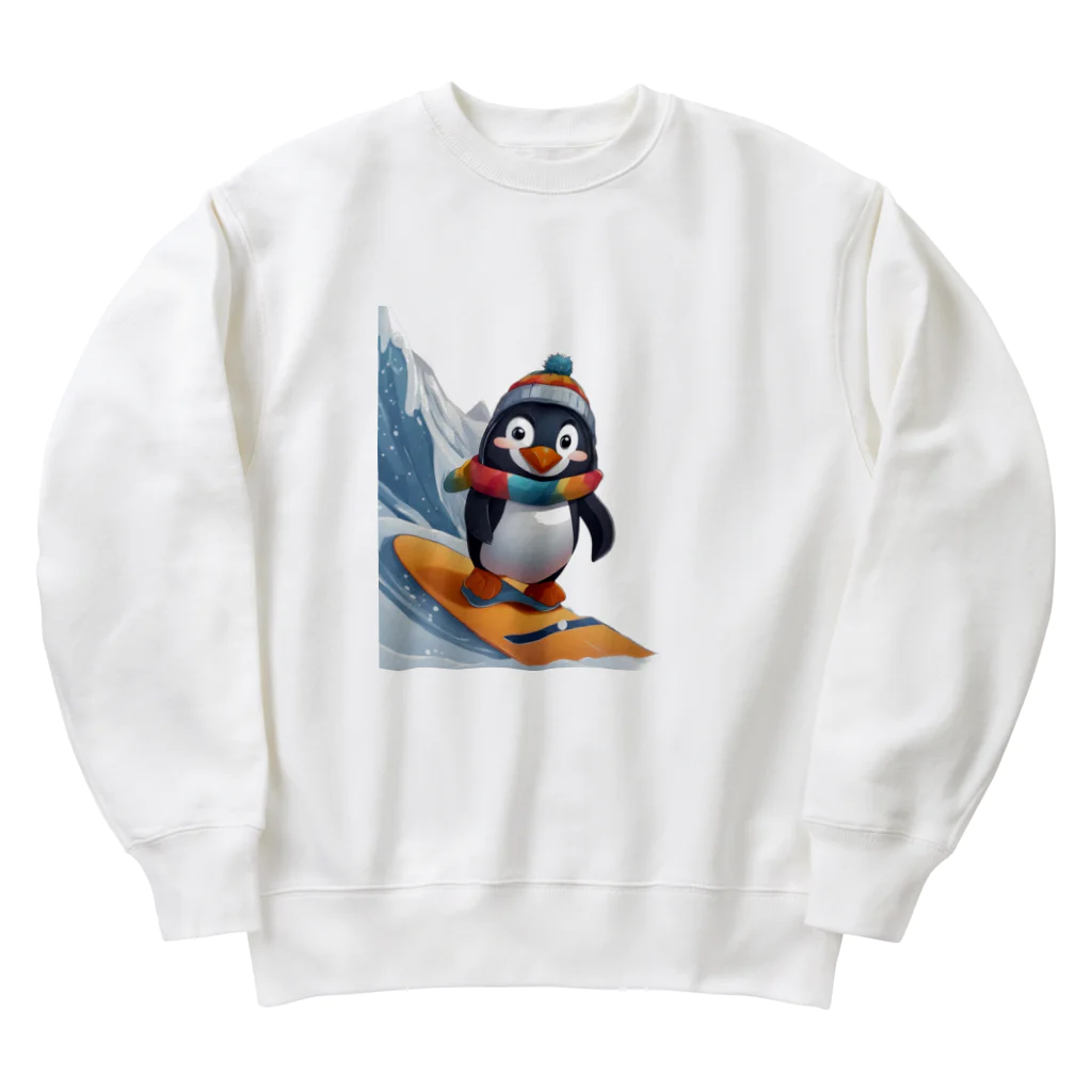 Gloriousのペンギンの冒険スノーボードパーティ Heavyweight Crew Neck Sweatshirt