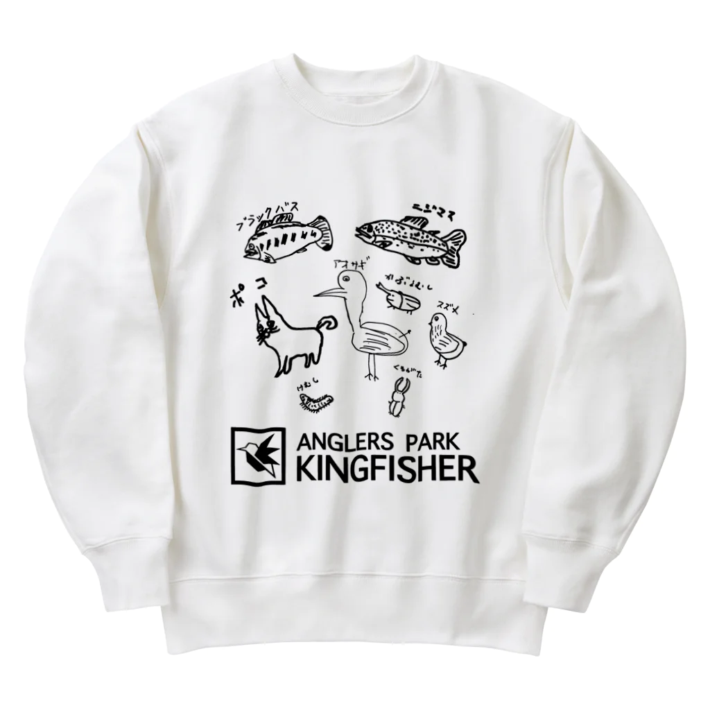 anglerspark_kingfisherのKoki OKAGAWA -Family- Heavyweight Crew Neck Sweatshirt