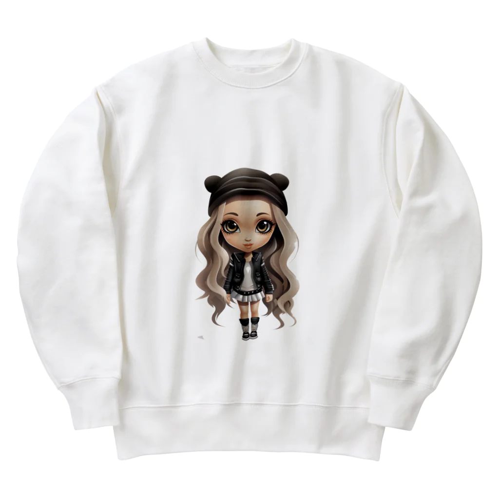 BunnyBloomのShasha-Bratz Heavyweight Crew Neck Sweatshirt