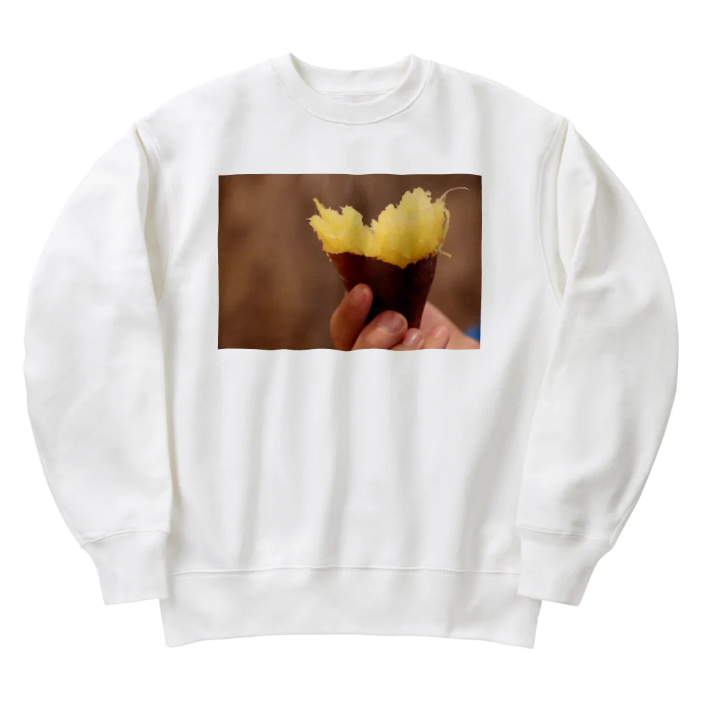 hanacoのあの時の焼き芋 Heavyweight Crew Neck Sweatshirt