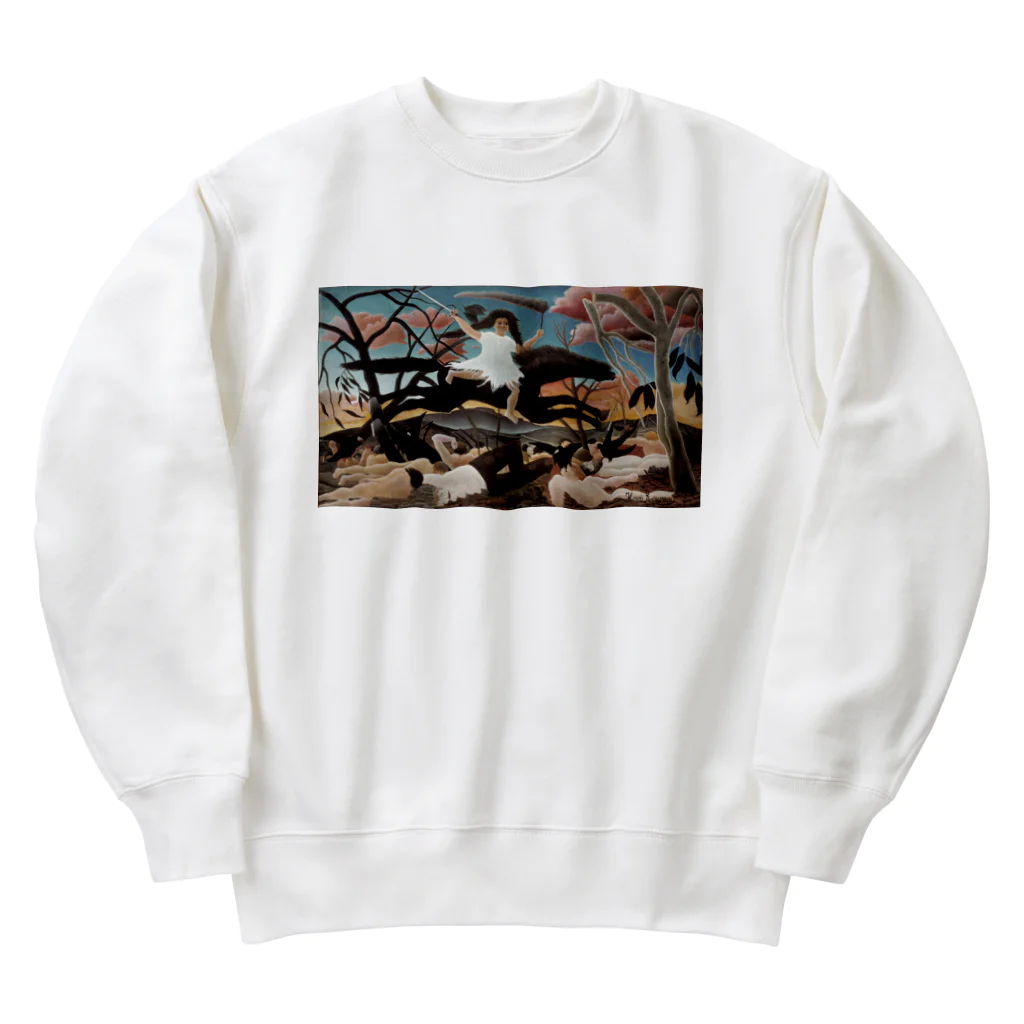 世界美術商店の戦争 / War Heavyweight Crew Neck Sweatshirt