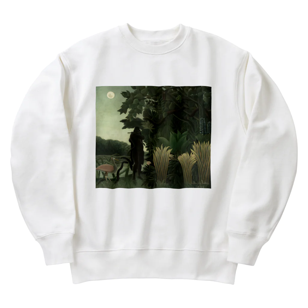 世界美術商店の蛇使いの女 / The Snake Charmer Heavyweight Crew Neck Sweatshirt