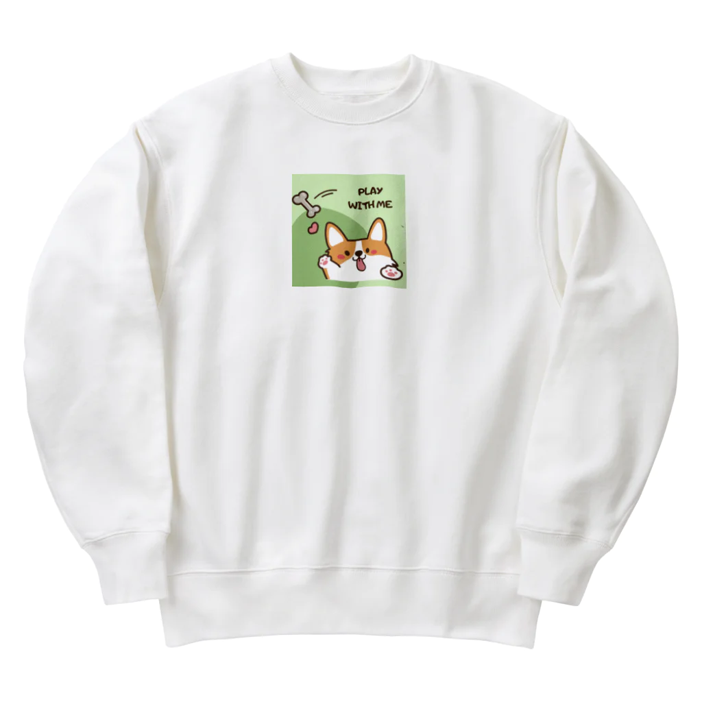 ロイ@イラストレーターHEXANFT販売美麗イラスト描きますのPLAY WITH ME Heavyweight Crew Neck Sweatshirt