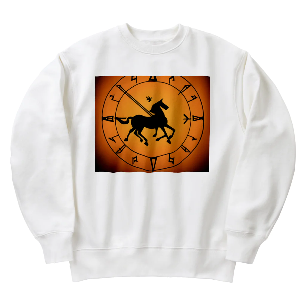 the blue seasonの射手座 Heavyweight Crew Neck Sweatshirt