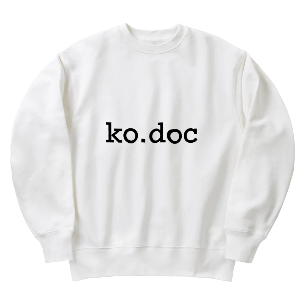 服と雑貨★ナイス屋のko.doc Heavyweight Crew Neck Sweatshirt