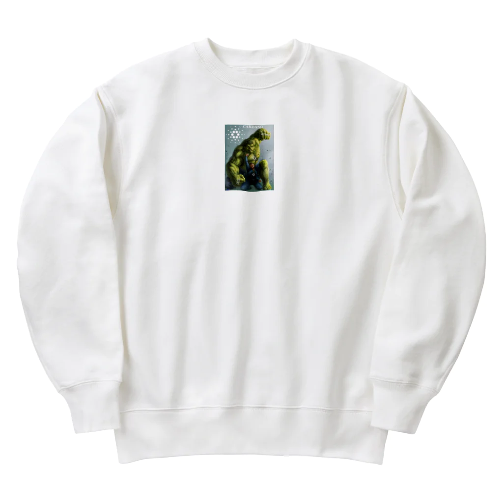 kｰshopのカルダノ君 Heavyweight Crew Neck Sweatshirt