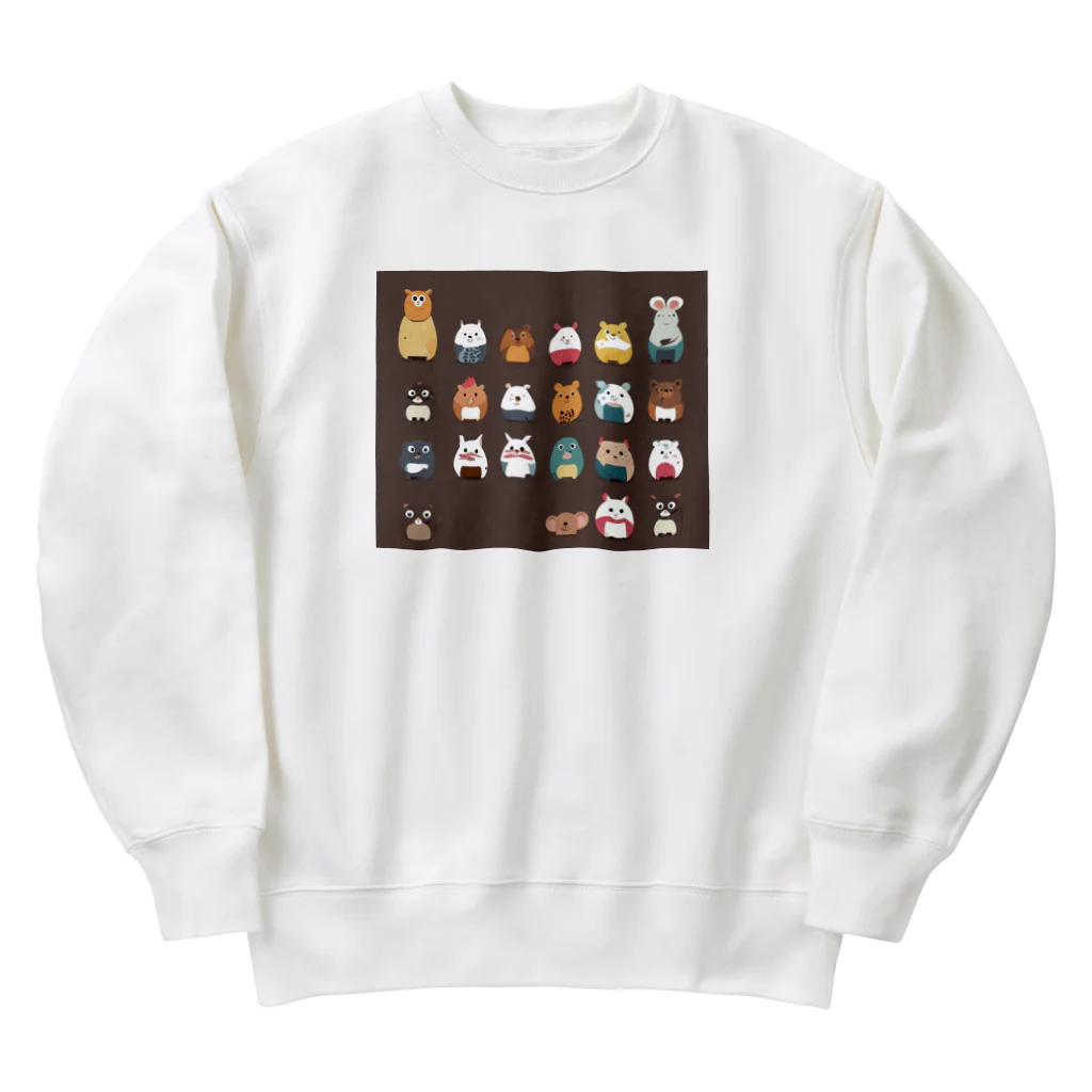 my-jpの不思議アニマルズ2 Heavyweight Crew Neck Sweatshirt