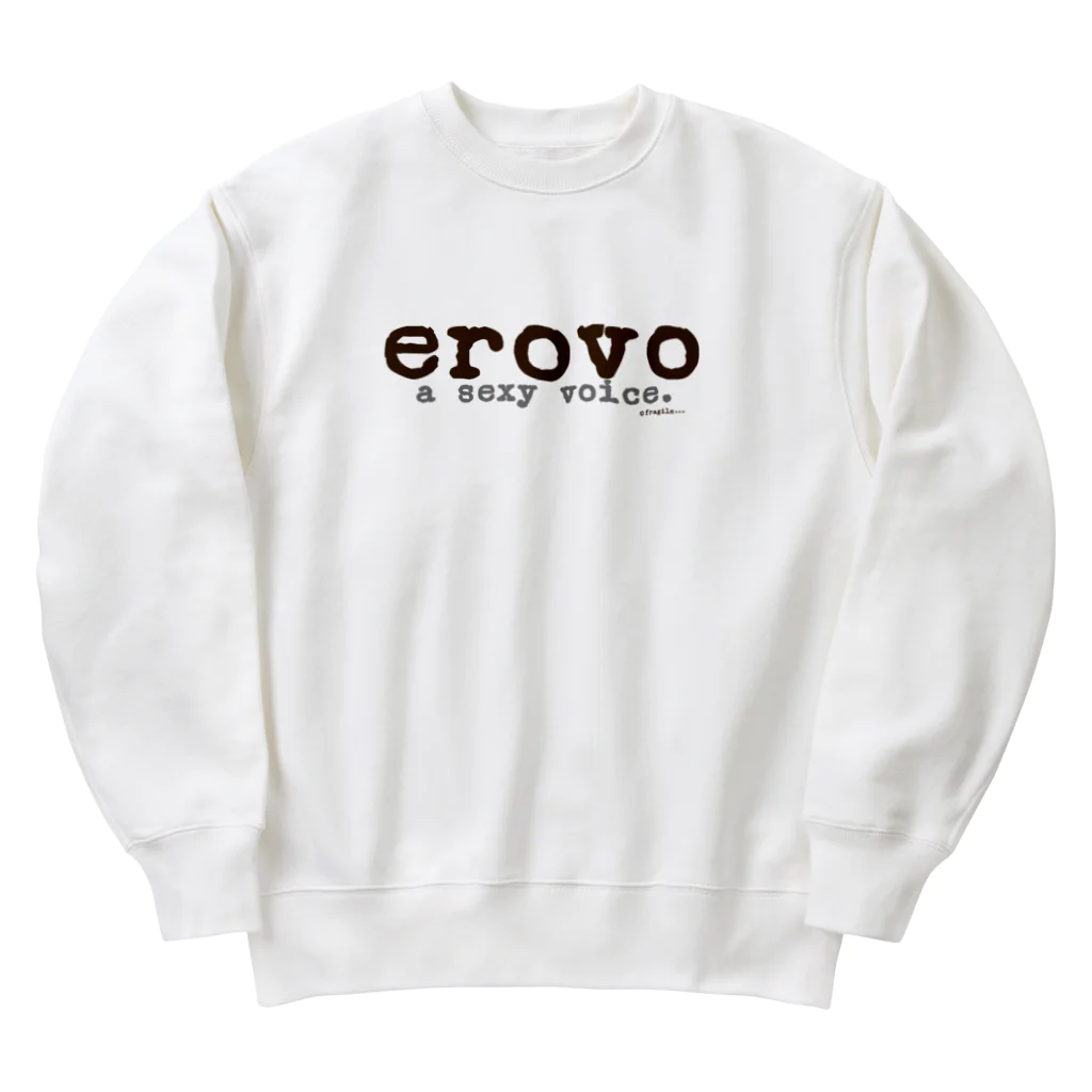 fragile×××のerovo Heavyweight Crew Neck Sweatshirt