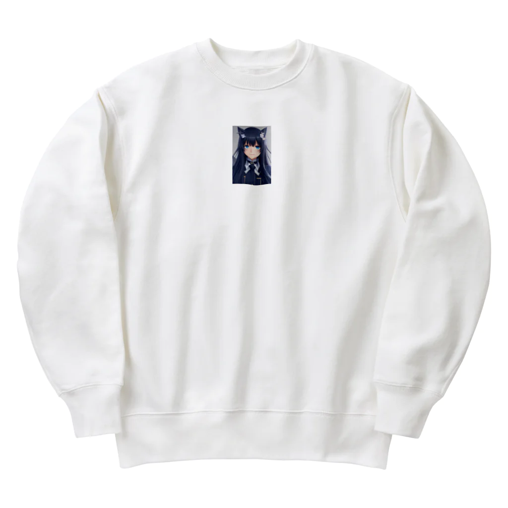 YuzuKiのはにかみ  Heavyweight Crew Neck Sweatshirt