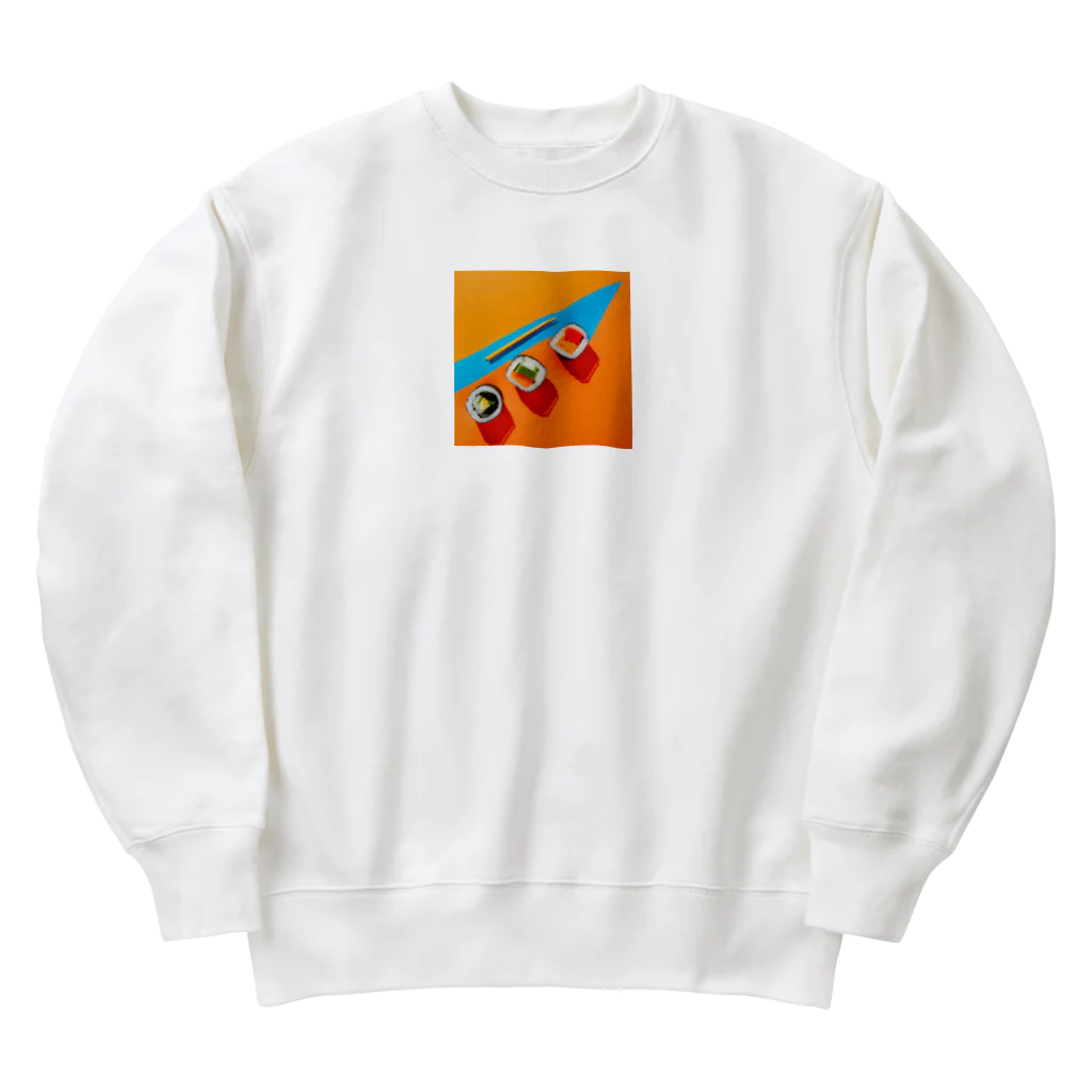 Wacchi_houseのSUSHI Heavyweight Crew Neck Sweatshirt